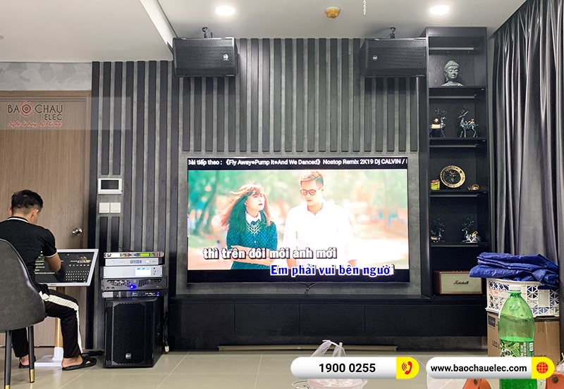 Lắp đặt dàn karaoke chị Tâm tại TP HCM
