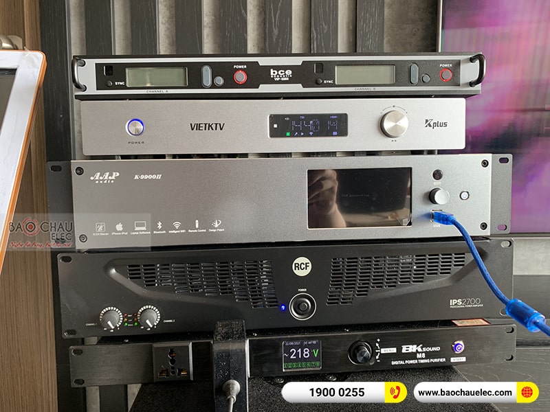 Lắp đặt dàn karaoke chị Tâm tại TP HCM