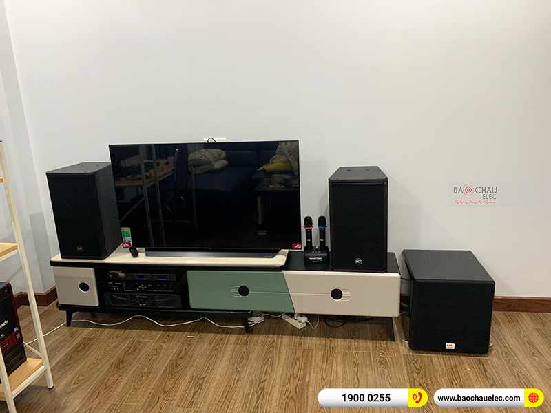 Lắp đặt dàn karaoke gia đình anh Nam tại TPHCM