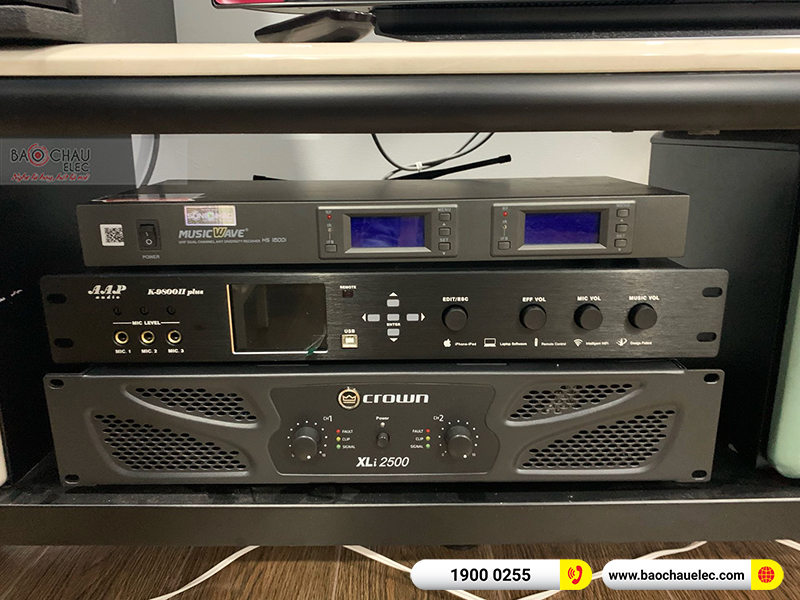 Lắp đặt dàn karaoke gia đình anh Nam tại TPHCM