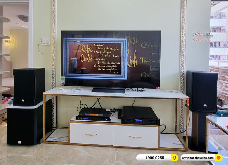 Lắp đặt dàn karaoke cao cấp cho gia đình chị Ngân tại TPHCM