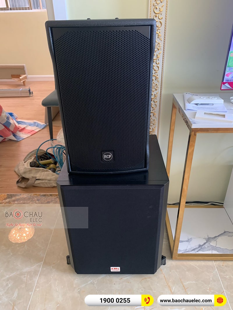 Lắp đặt dàn karaoke cao cấp cho gia đình chị Ngân tại TPHCM