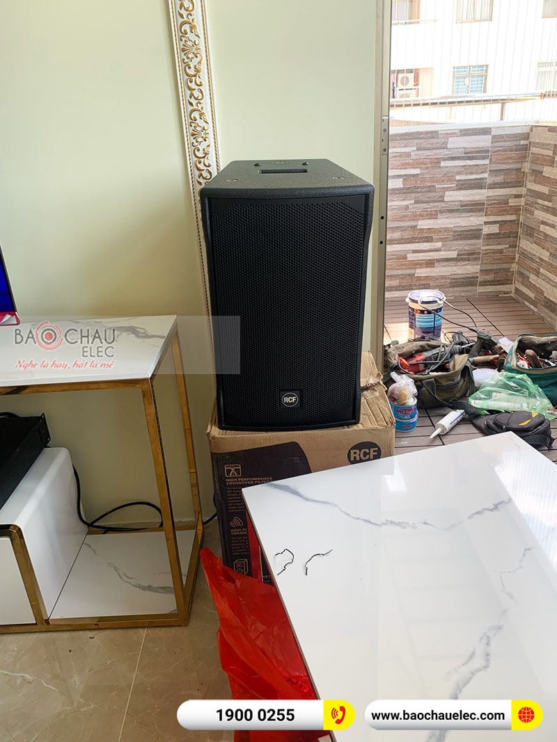 Lắp đặt dàn karaoke cao cấp cho gia đình chị Ngân tại TPHCM