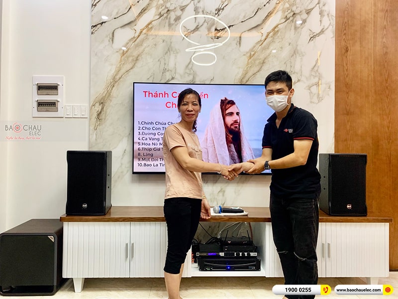 Lắp đặt dàn karaoke trị giá gần 90 triệu cho anh Bình tại TPHCM