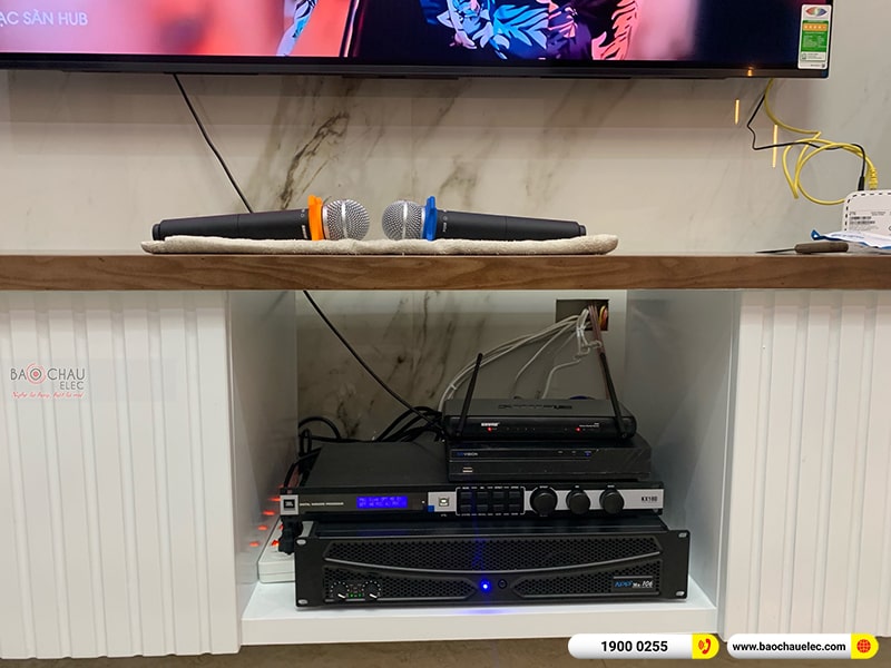 Lắp đặt dàn karaoke trị giá gần 90 triệu cho anh Bình tại TPHCM