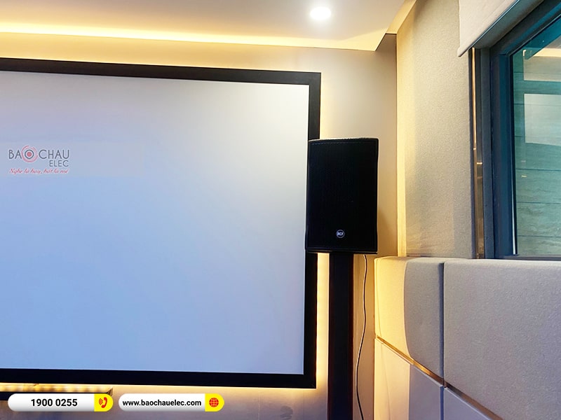 Lắp đặt dàn karaoke trị giá hơn 100 triệu cho anh Long tại TPHCM