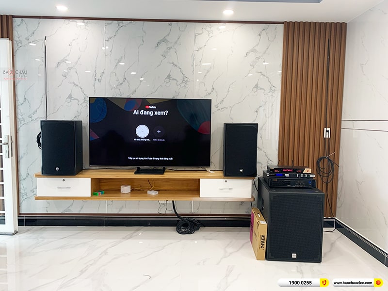 Lắp đặt dàn karaoke trị giá hơn 70 triệu cho anh Bình tại TPHCM