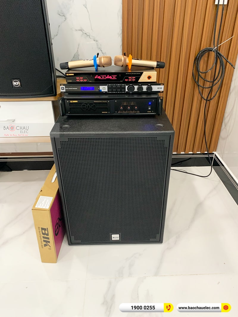 Lắp đặt dàn karaoke trị giá hơn 70 triệu cho anh Bình tại TPHCM