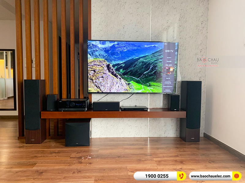 Lắp đặt dàn nghe nhạc cho gia đình anh Hưng tại TPHCM