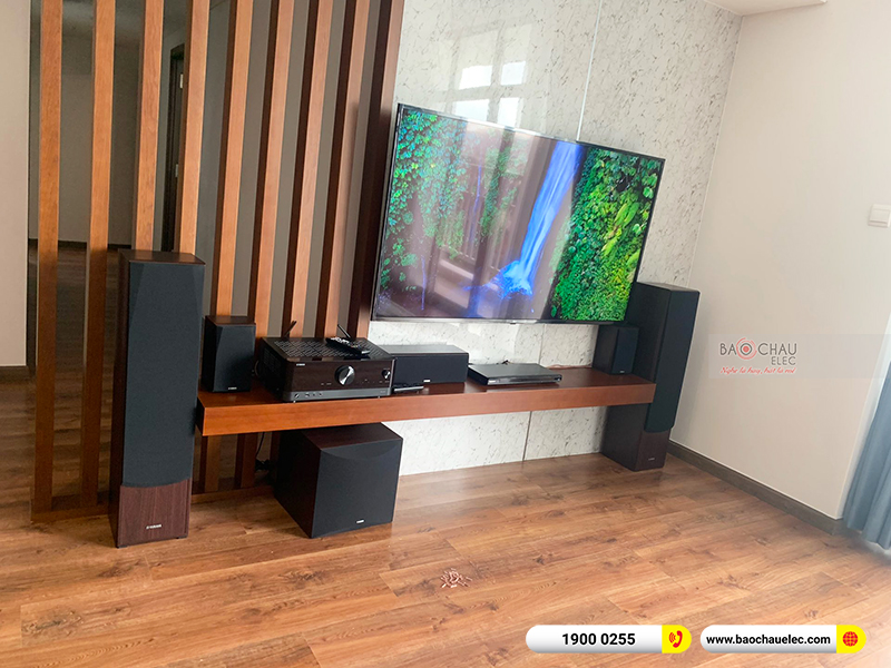 Lắp đặt dàn nghe nhạc cho gia đình anh Hưng tại TPHCM