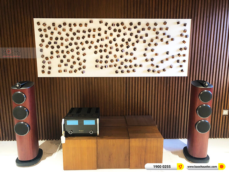 Lắp đặt dàn nghe nhạc hi-end đẳng cấp cho anh Bình tại TP HCM