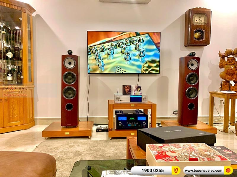 Lắp đặt dàn nghe nhạc Hi-end chú Khánh tại TP HCM