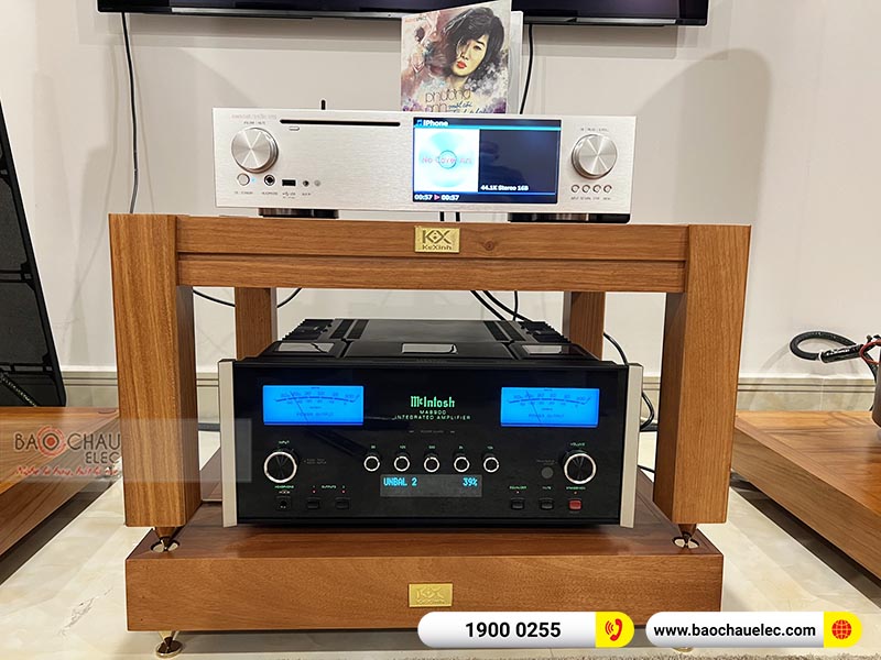 Lắp đặt dàn nghe nhạc Hi-end chú Khánh tại TP HCM