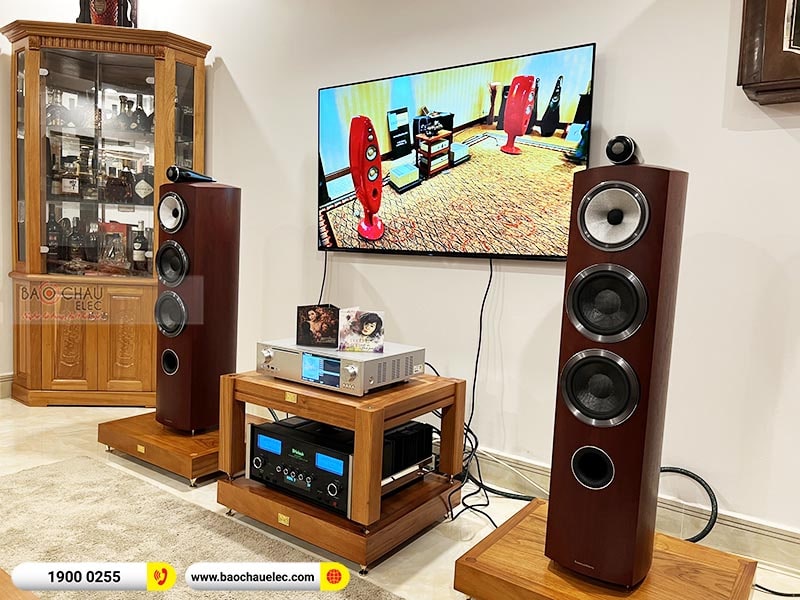 Lắp đặt dàn nghe nhạc Hi-end chú Khánh tại TP HCM