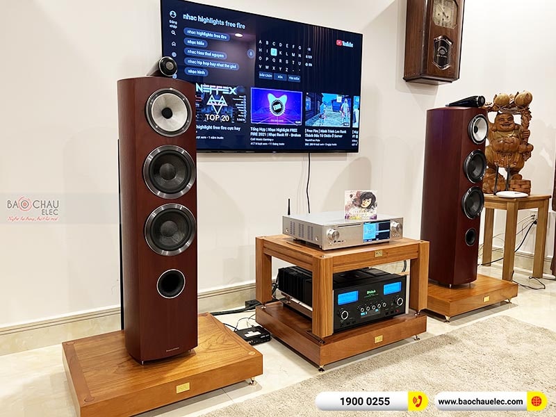 Lắp đặt dàn nghe nhạc Hi-end chú Khánh tại TP HCM