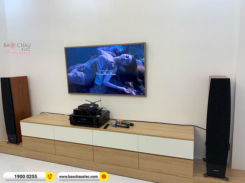 Lắp đặt dàn nghe nhạc – karaoke chị Thy tại TP HCM