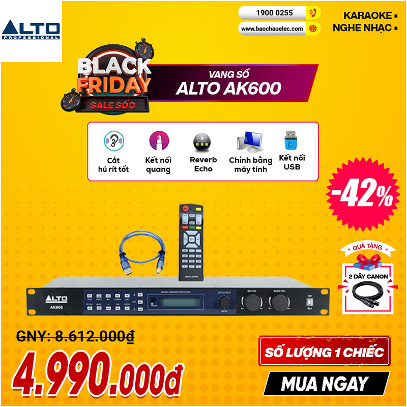 Bảo Châu Elec siêu sale Black Friday trong 07 ngày, giảm SÂU lên tới 76% toàn bộ sản phẩm