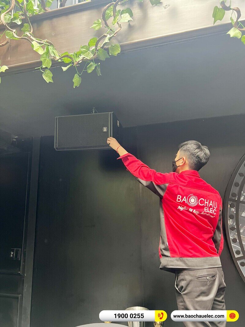 Lắp đặt hệ thống âm thanh cho quán Bar The Arth Saigon tại Quận 1- TPHCM