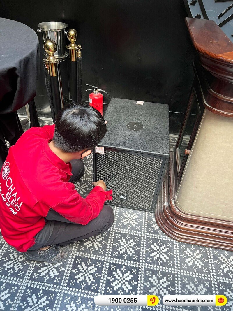 Lắp đặt hệ thống âm thanh cho quán Bar The Arth Saigon tại Quận 1- TPHCM