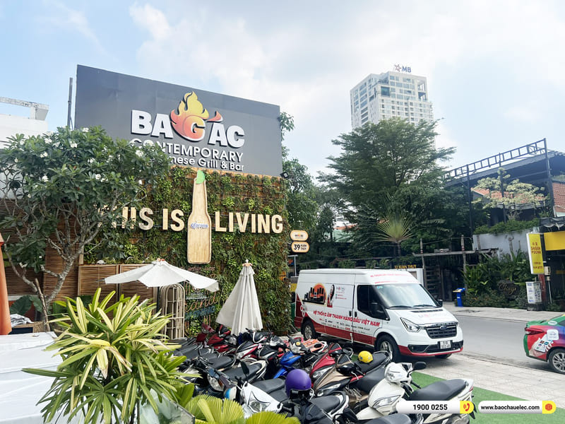 Lắp đặt dàn âm thanh hơn 378tr cho nhà hàng Ba Gác ở Xuân Thủy, TPHCM