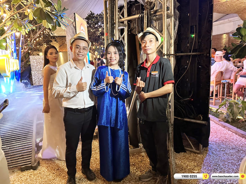 Lắp đặt dàn âm thanh hơn 378tr cho nhà hàng Ba Gác ở Xuân Thủy, TPHCM