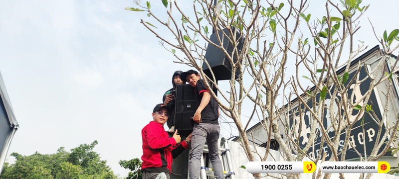 Lắp đặt dàn âm thanh hơn 378tr cho nhà hàng Ba Gác ở Xuân Thủy, TPHCM