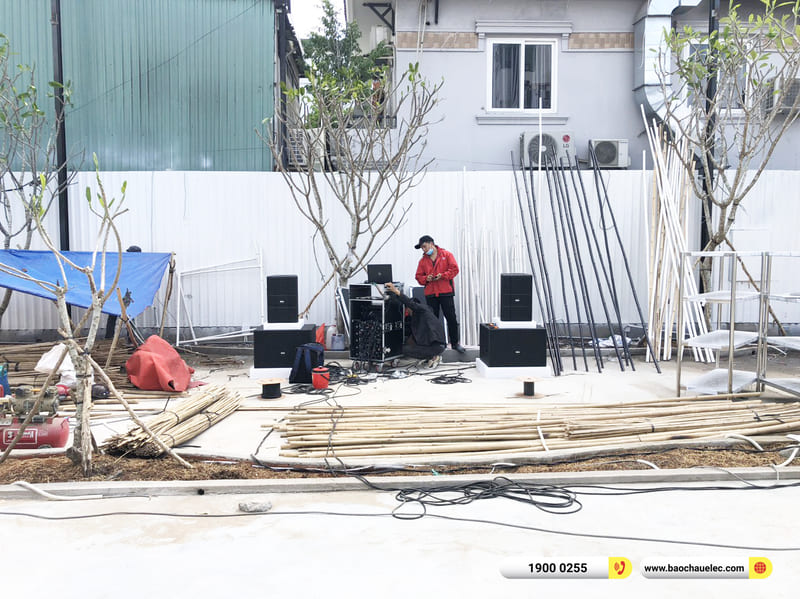 Lắp đặt dàn âm thanh hơn 378tr cho nhà hàng Ba Gác ở Xuân Thủy, TPHCM
