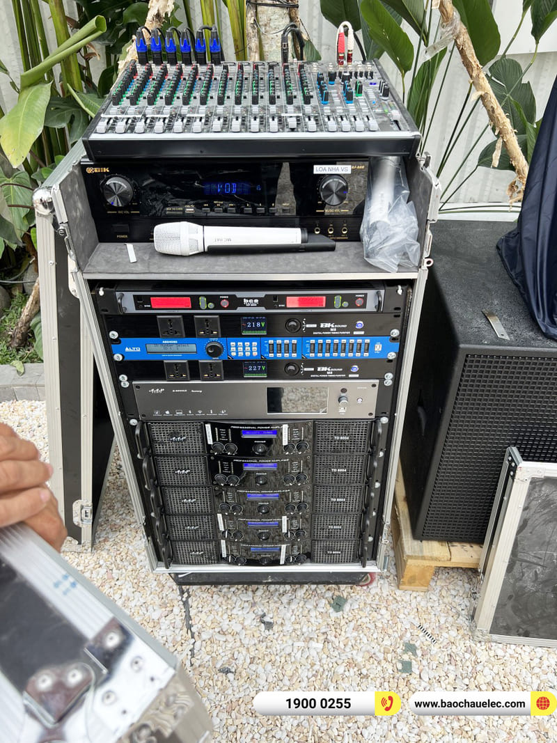 Lắp đặt dàn âm thanh hơn 378tr cho nhà hàng Ba Gác ở Xuân Thủy, TPHCM