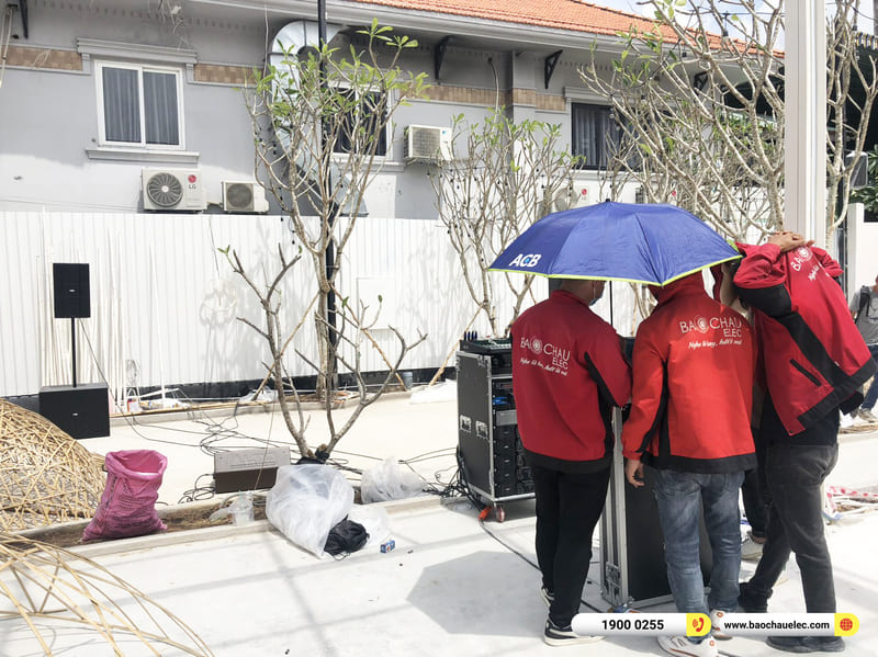 Lắp đặt dàn âm thanh hơn 378tr cho nhà hàng Ba Gác ở Xuân Thủy, TPHCM