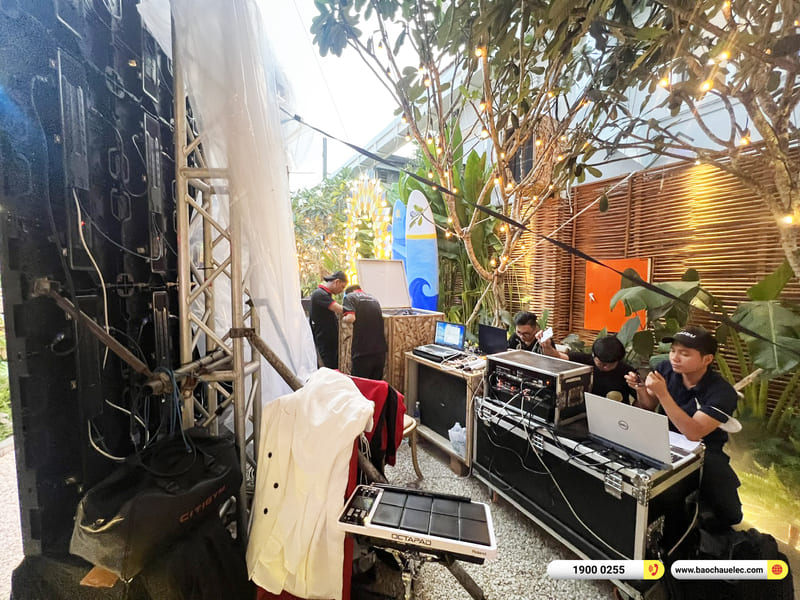 Lắp đặt dàn âm thanh hơn 378tr cho nhà hàng Ba Gác ở Xuân Thủy, TPHCM