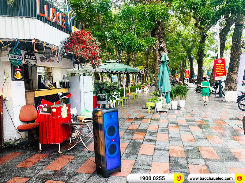 Lắp đặt loa bluetooth JBL Partybox 1000 đỉnh cao cho quán Luxe pub