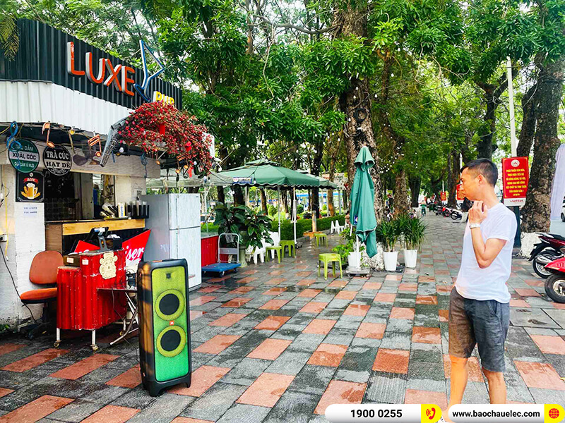 Lắp đặt loa bluetooth JBL Partybox 1000 đỉnh cao cho quán Luxe pub