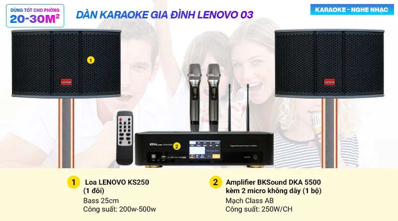 Dàn karaoke lenovo 03