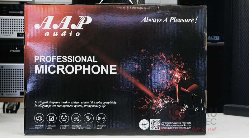 Micro karaoke không dây AAP K500 - ảnh 5