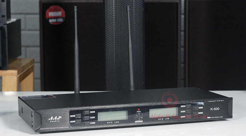Micro karaoke không dây AAP K500 - ảnh 2