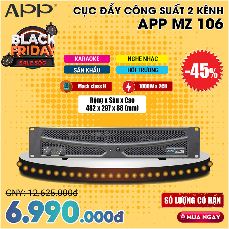 Bảo Châu Elec siêu sale Black Friday trong 07 ngày, giảm SÂU lên tới 76% toàn bộ sản phẩm