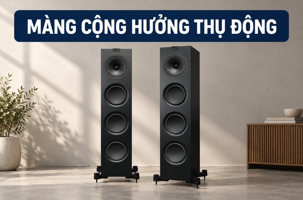 Màng cộng hưởng thụ động là gì? Phân biệt với củ loa bass và cổng thoát hơi