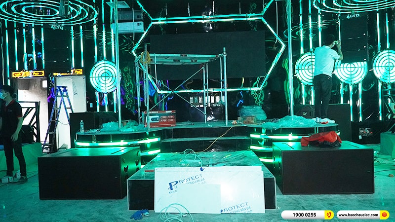 Lắp đặt Dàn âm thanh Line Array cho quán bar tại Thuận Thành – Bắc Ninh