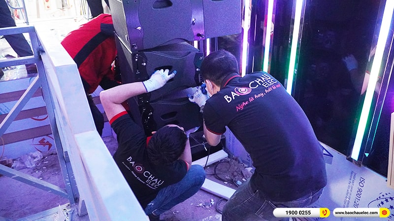 Lắp đặt Dàn âm thanh Line Array cho quán bar tại Thuận Thành – Bắc Ninh