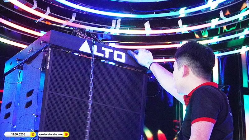 Lắp đặt Dàn âm thanh Line Array cho quán bar tại Thuận Thành – Bắc Ninh