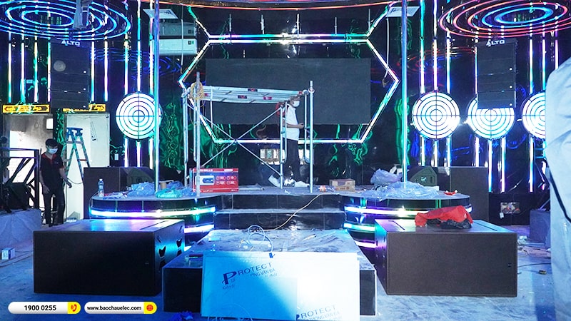 Lắp đặt Dàn âm thanh Line Array cho quán bar tại Thuận Thành – Bắc Ninh