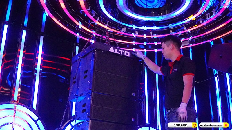 Lắp đặt Dàn âm thanh Line Array cho quán bar tại Thuận Thành – Bắc Ninh