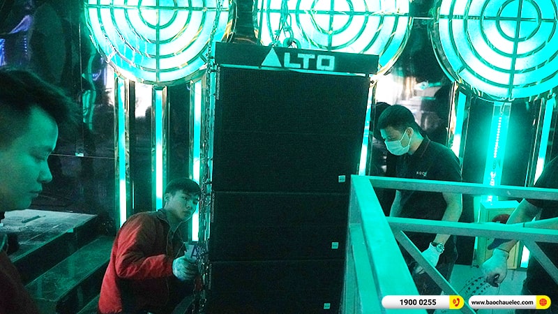 Lắp đặt Dàn âm thanh Line Array cho quán bar tại Thuận Thành – Bắc Ninh