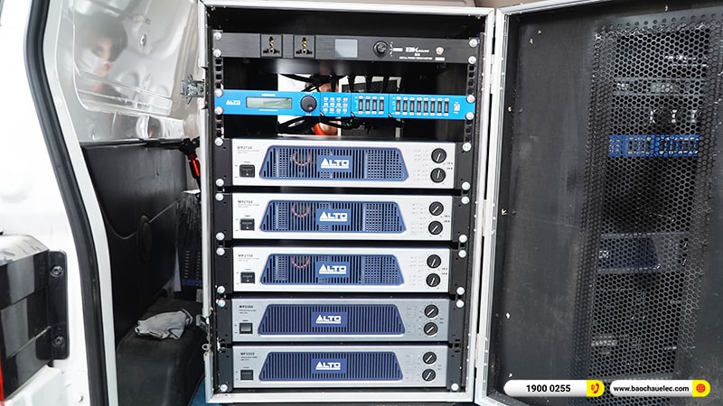 Lắp đặt Dàn âm thanh Line Array cho quán bar tại Thuận Thành – Bắc Ninh