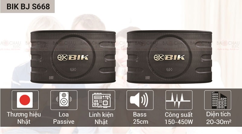 Loa karaoke BIK BJ-S668