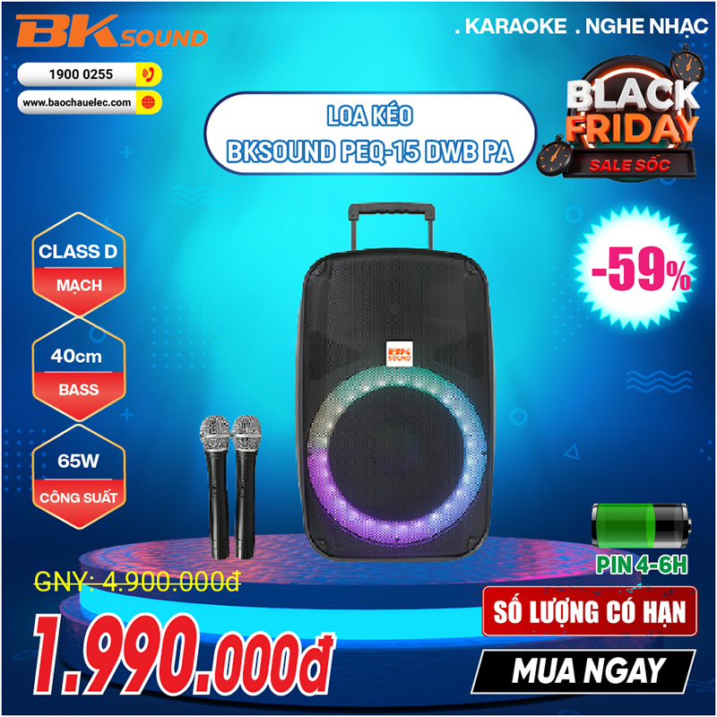 Bảo Châu Elec siêu sale Black Friday trong 07 ngày, giảm SÂU lên tới 76% toàn bộ sản phẩm