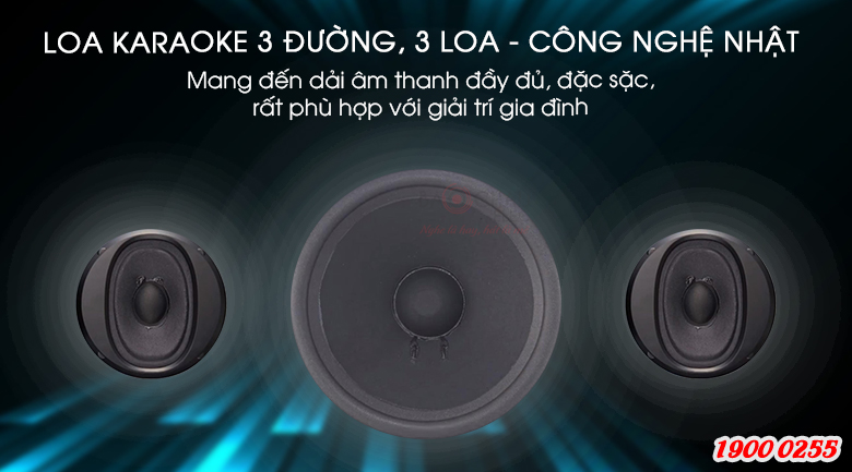 Loa BMB CSE-308(SE) có cấu tạo 3 loa, 3 đường tiếng cho âm thanh toàn dải