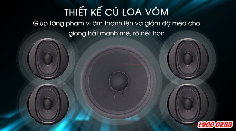 BMB CSE-310 có thiết kế củ loa vòm