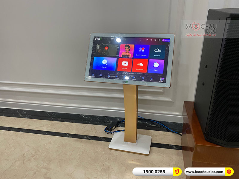 Lắp đặt dàn karaoke trị giá hơn 90 triệu cho anh Tùng tại HCM