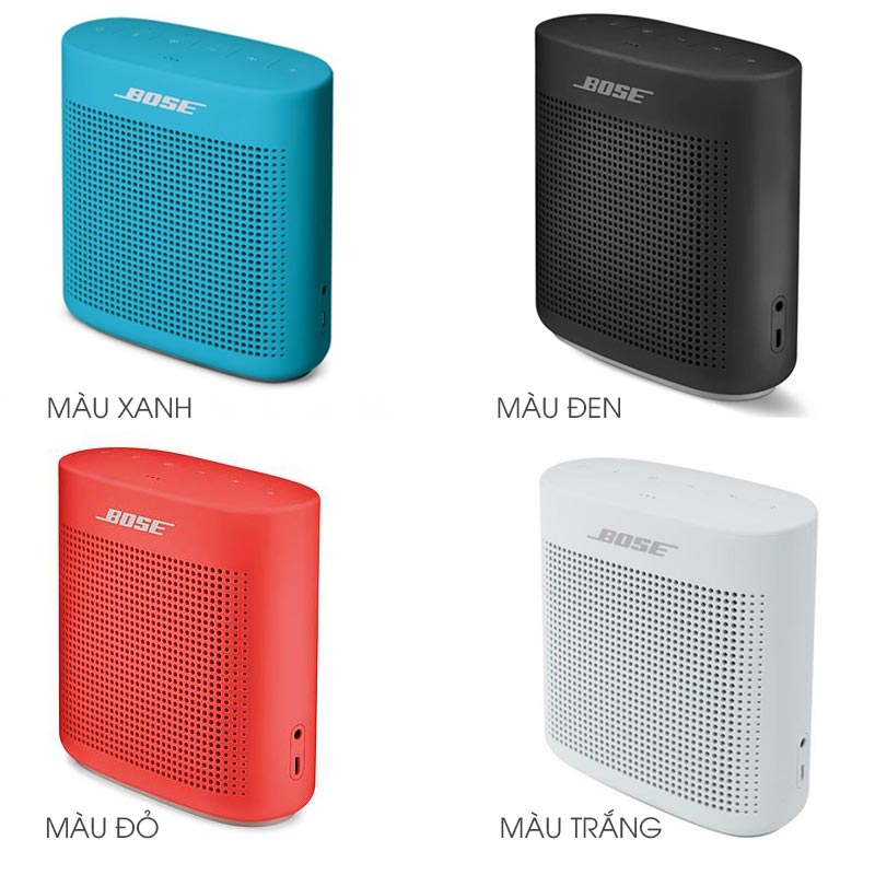 Loa Bluetooth Bose SoundLink Color II  có những màu nào?